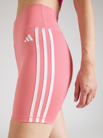 ADIDAS PERFORMANCE Скинни Спортивные штаны 'Essentials' в Ярко-розовый