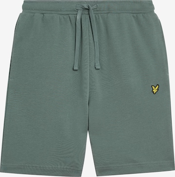 Lyle & Scott Broek in Groen: voorkant