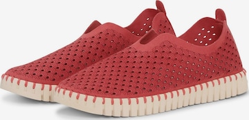 ILSE JACOBSEN Slip on boty 'Tulip3275' – červená: přední strana