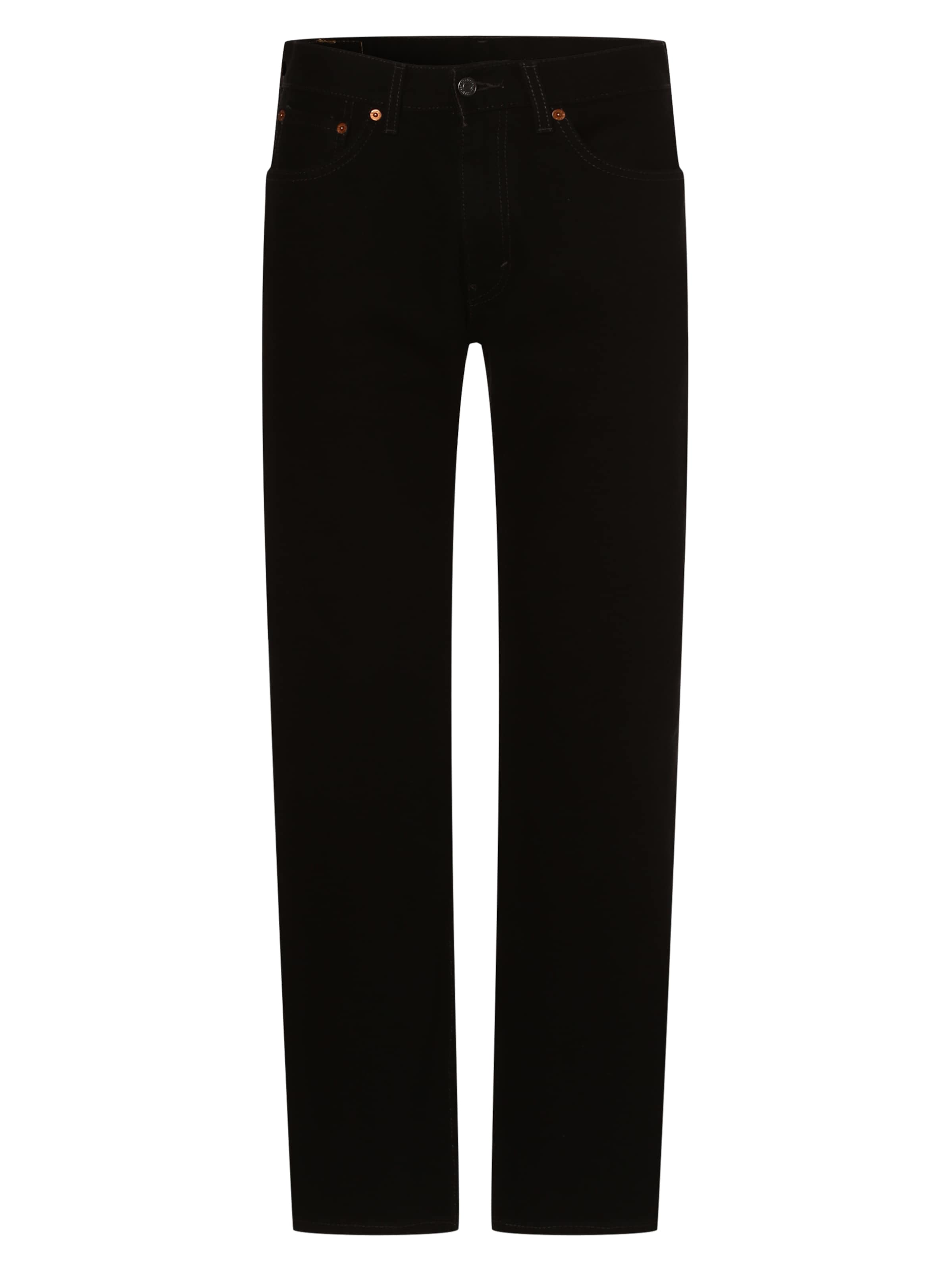 LEVI&#x27;S ® Regular Jeans &#x27;505® Regular&#x27; i svart: framsida