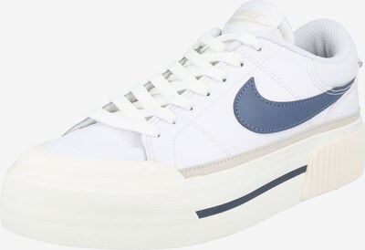 Nike Sportswear Baskets basses 'Court Legacy Lift' en crème / bleu / blanc, Vue avec produit