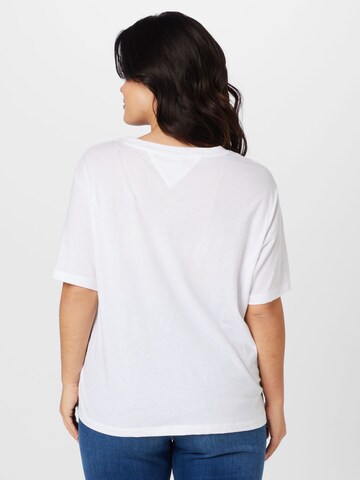 Tommy Jeans Curve Shirt 'Essential' in White