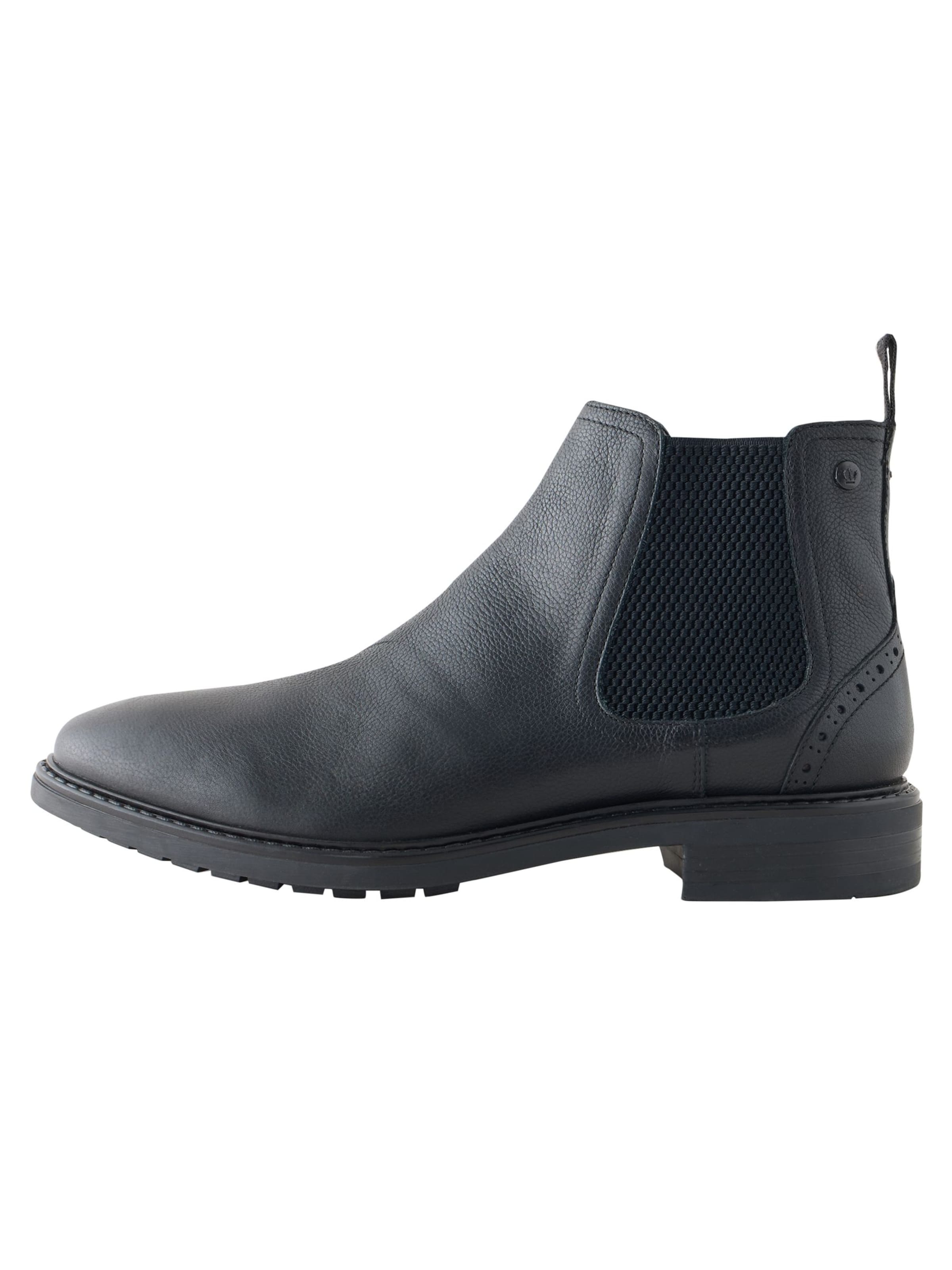 Chelsea Boots Next en noir : devant