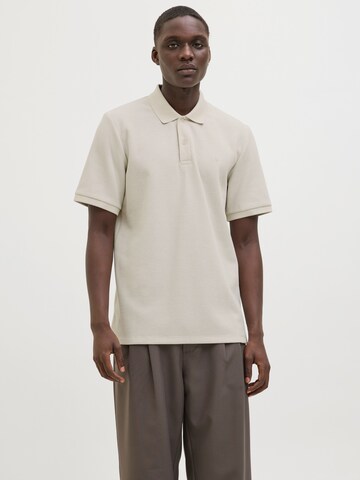 JACK & JONES Tričko 'JWHAUSTIN' - Béžová: predná strana