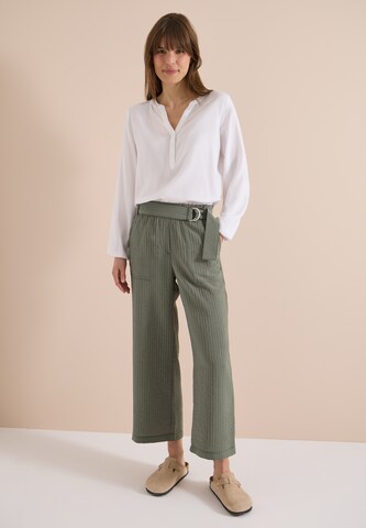CECIL Wide Leg Hose in Grün