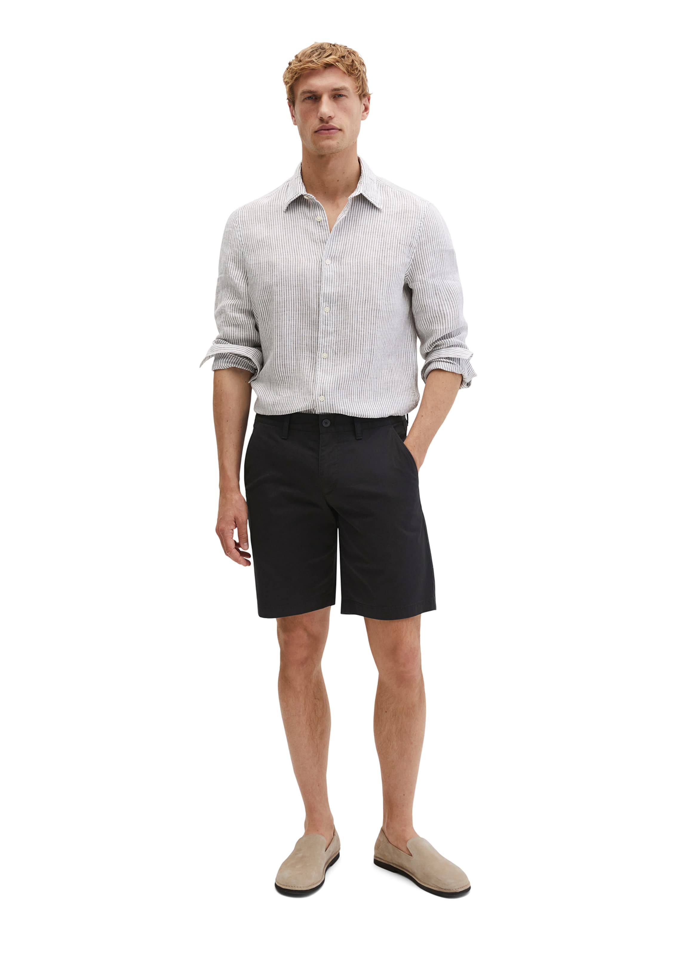 Marc O'Polo Regular Trousers ' Reso ' in Black