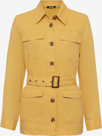 Olsen Between-Season Jacket in Yellow: front