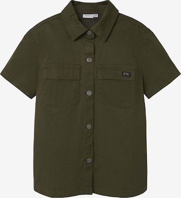 NAME IT Regular fit Button Up Shirt in Green: front