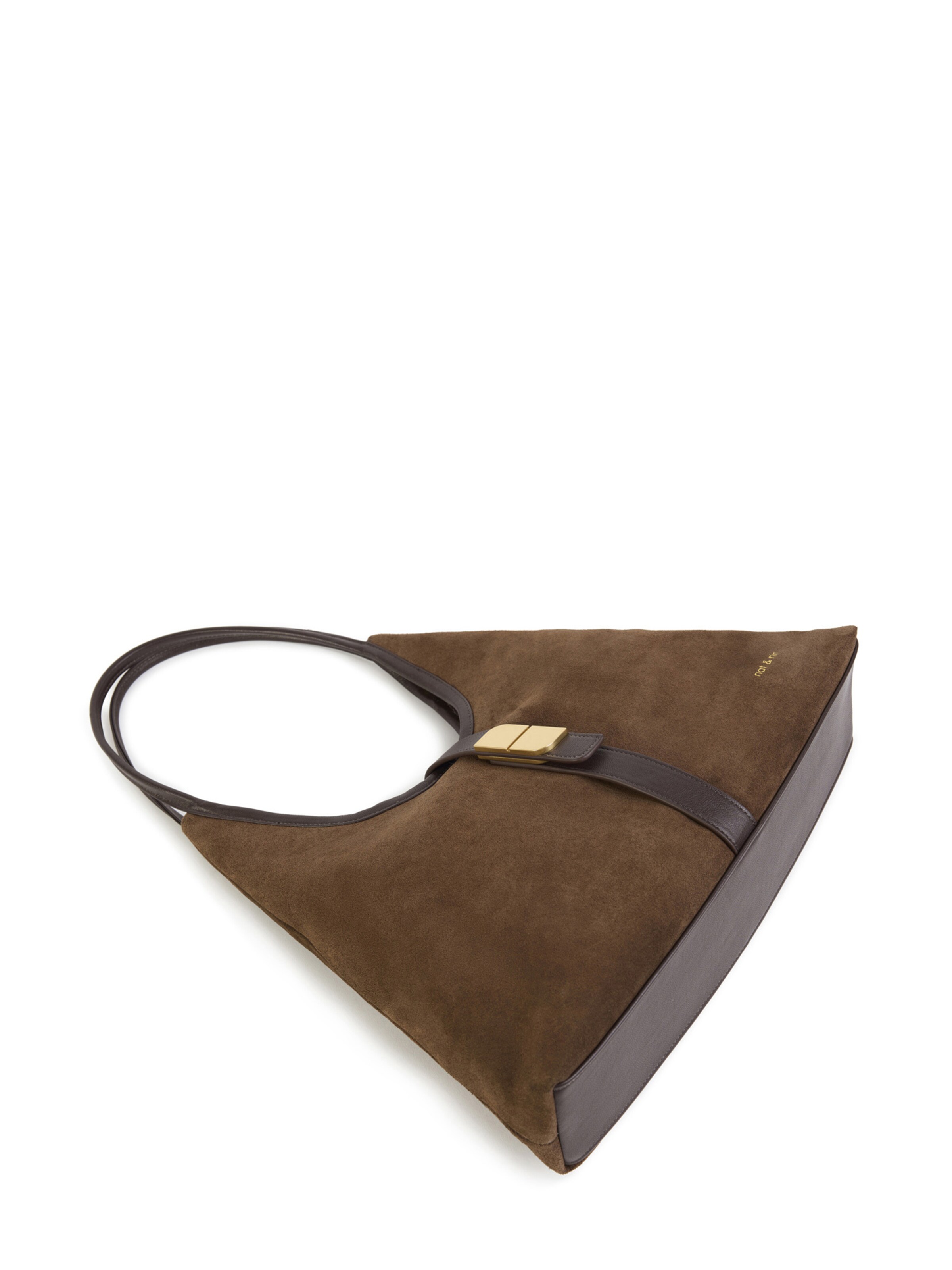 Nat&Nin Schoudertas 'ROMEO' in Bruin