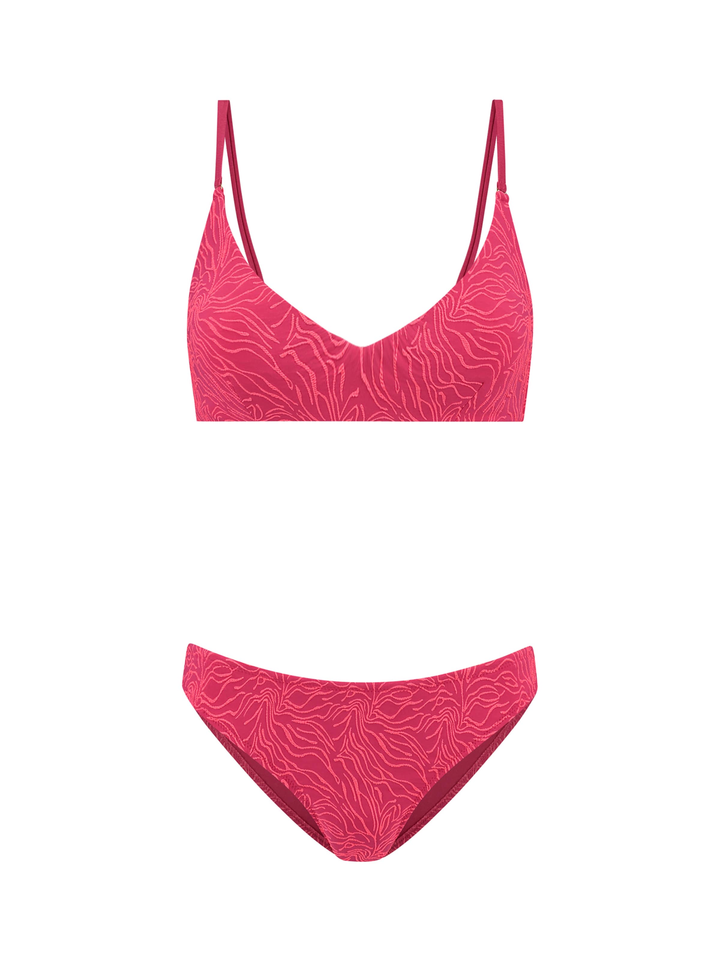 Shiwi Korzetová Bikiny 'Lou' – červená: přední strana