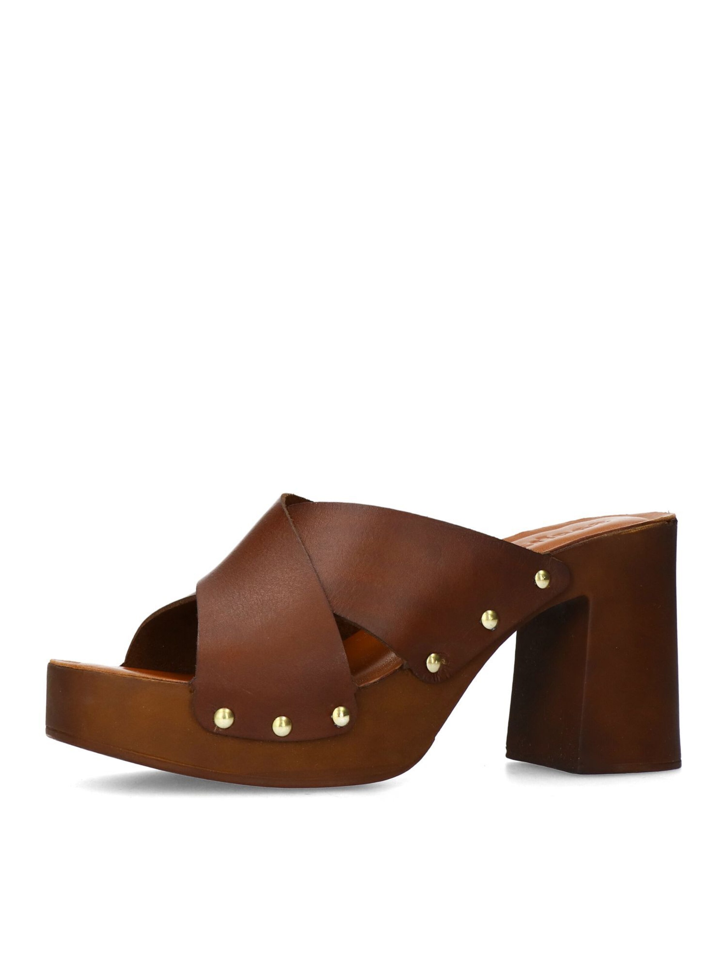 Sandales SACHA en marron : devant