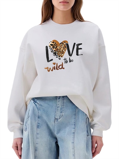 GORHEY Sweatshirt‌ in weiß, Produktansicht