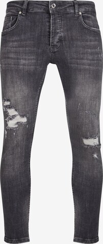 2Y Premium Skinny Jeans in Grijs: voorkant