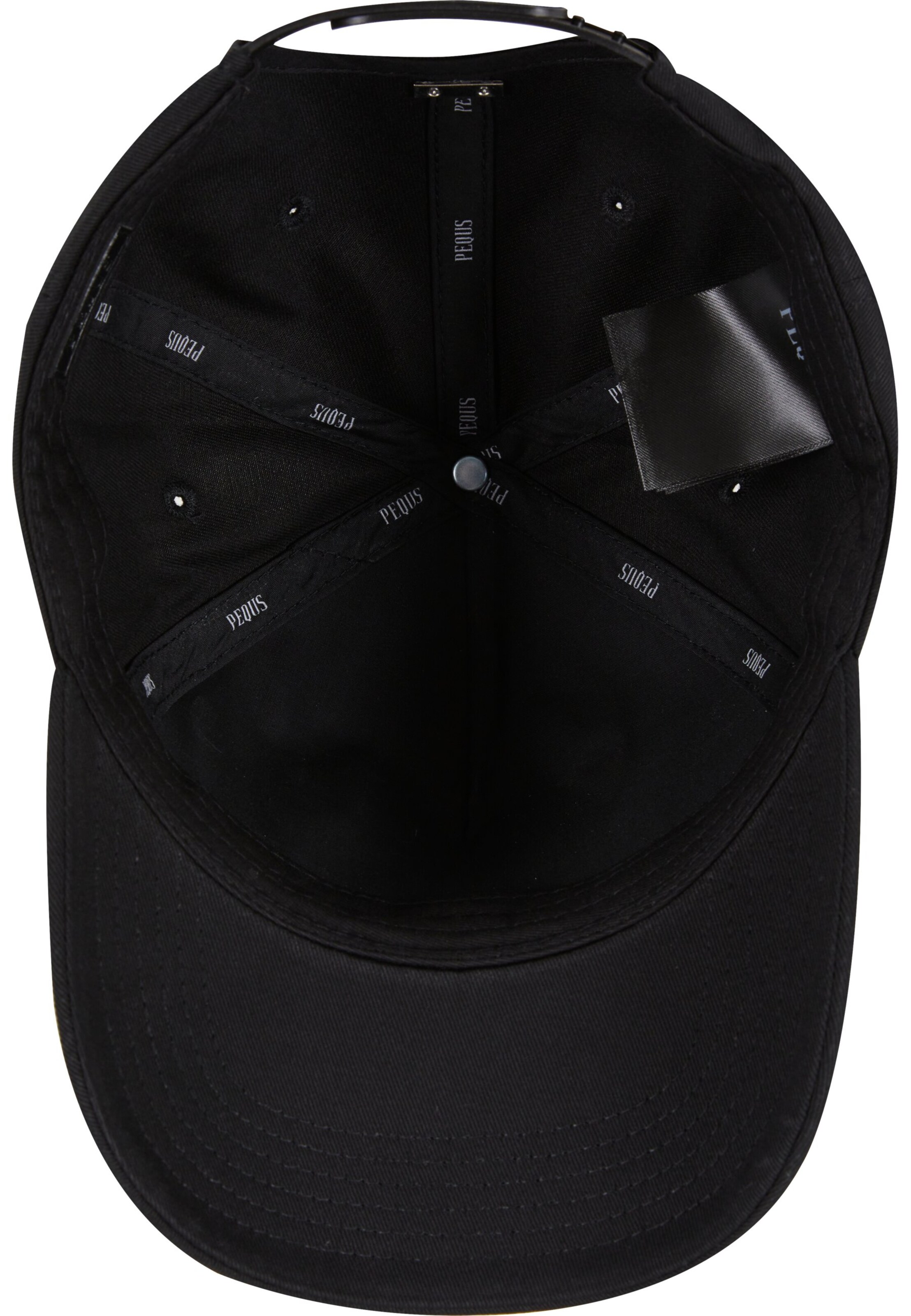 Cappello da baseball 'Take Off' di Pequs in nero