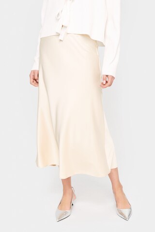 SAINT TROPEZ Rok in Beige: voorkant