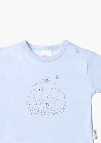 LILIPUT Langarmshirt mit niedlichem 'Polarbär'-Print in Blau