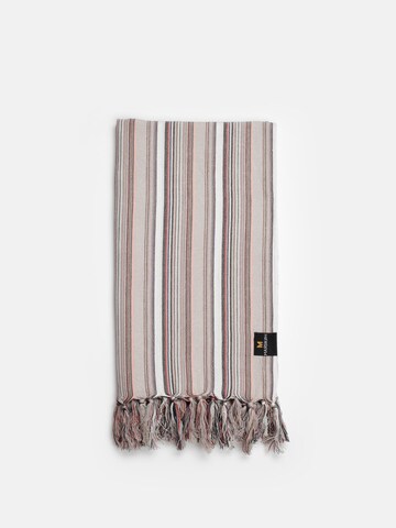 MARSIKOH Beach Towel 'Royal' in Grey: front