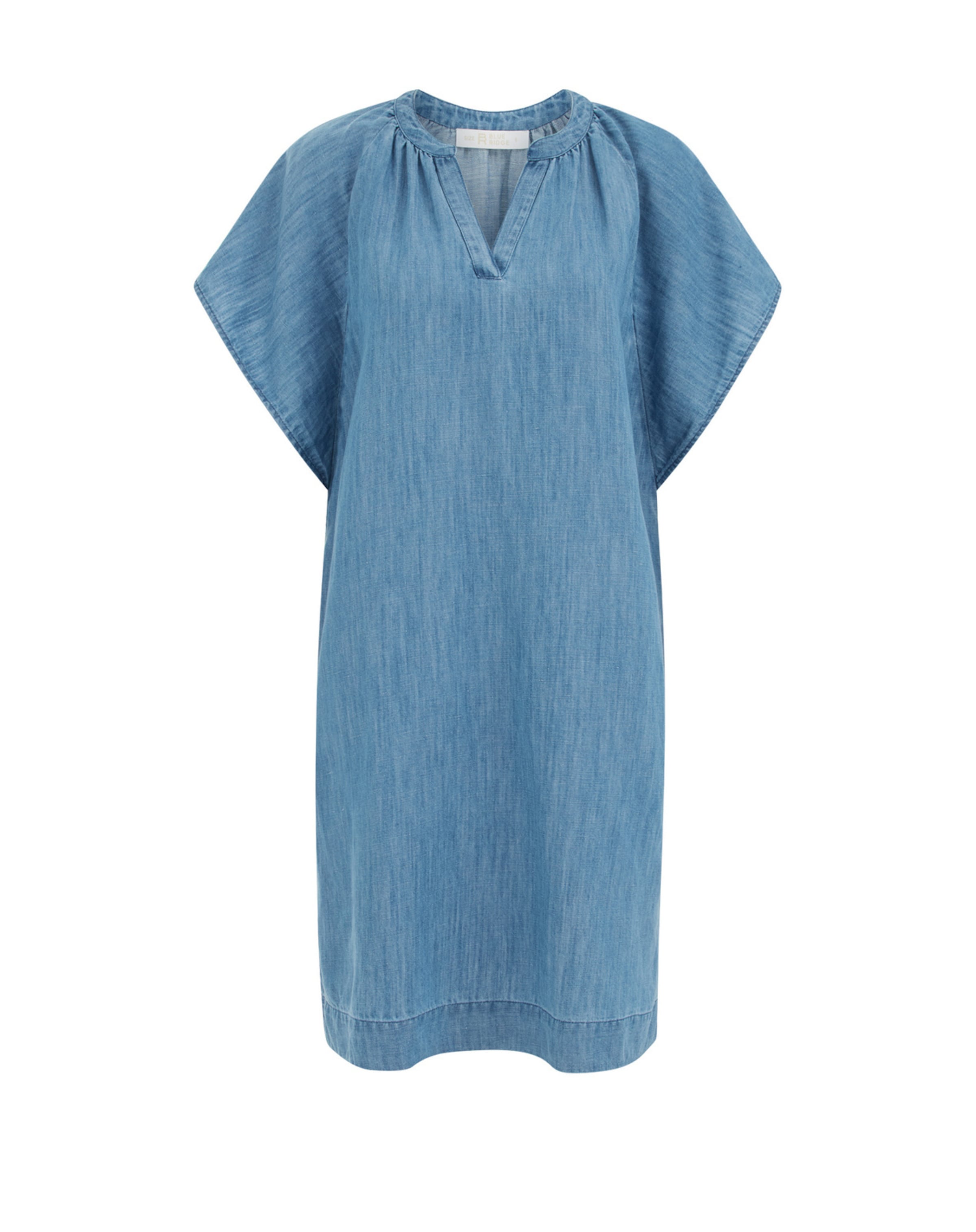 Rochie de la WE Fashion pe albastru: față