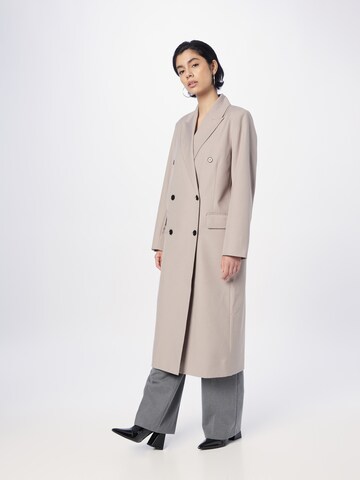 WEEKDAY Between-seasons coat 'Navin' in Grey: front