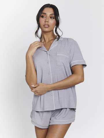 Loungeable Shorty in Grau: Vorderseite