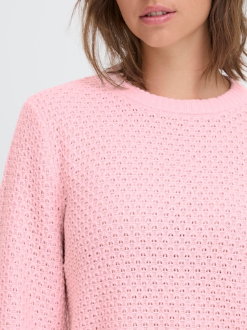 Pull-over 'Nelly' Oxmo en rose