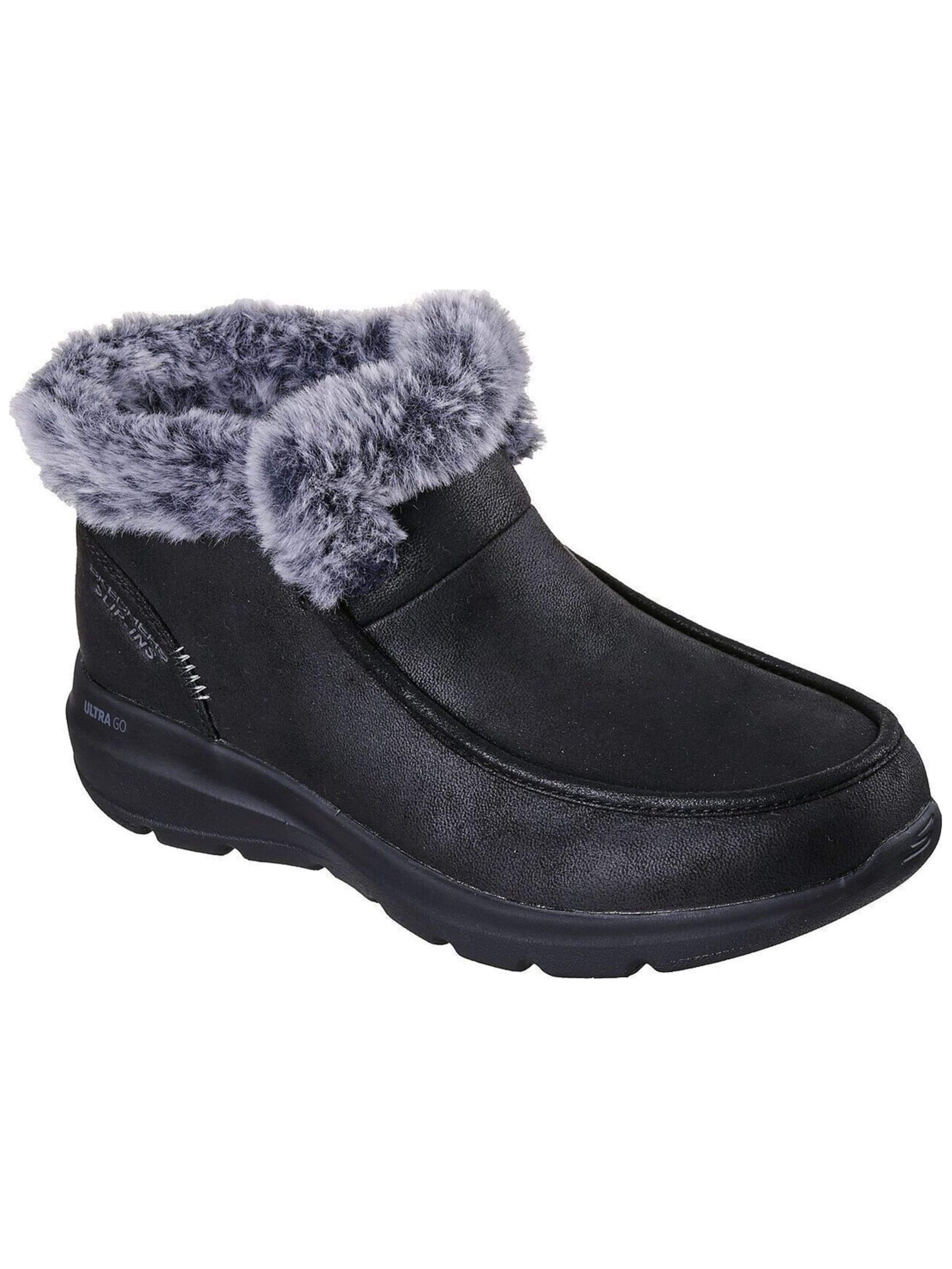 Boots 'Skechers Glacial Ultra - Cozy Getaway' di SKECHERS in nero: frontale