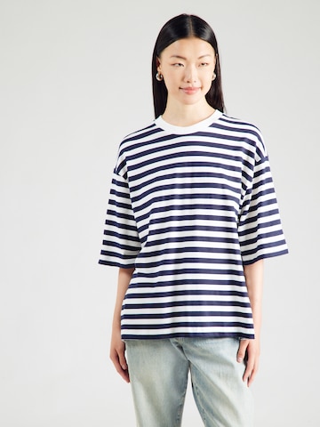 T-shirt UNITED COLORS OF BENETTON en bleu : devant