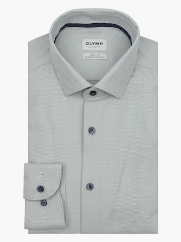 OLYMP Slim Fit Hemd 'Level 5'‌‌‌‌‌‌‌‌ in Grün: Vorderseite