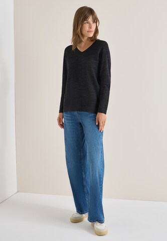 STREET ONE Pullover in Schwarz