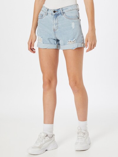 Hailys Shorts 'Luna' in blue denim, Modelansicht