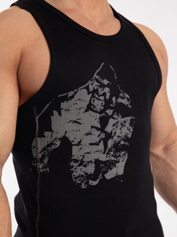 T-Shirt fonctionnel 'Monterey' Gorilla Wear en noir