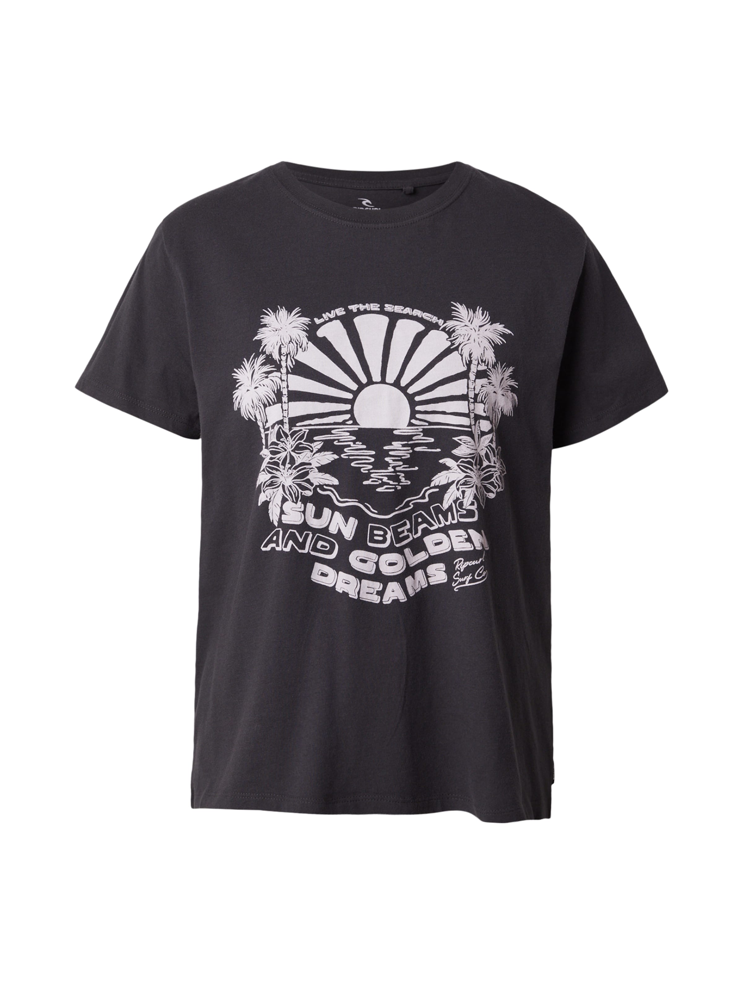 Sweat-shirt 'SUN BEAMS' RIP CURL en noir : devant