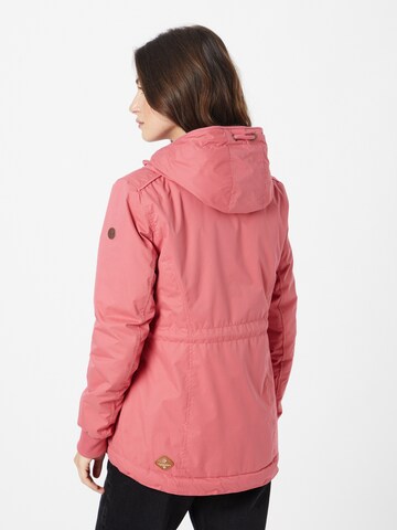 Ragwear Overgangsparkas 'DANKKA' i rosa