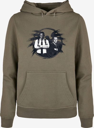 ABSOLUTE CULT Sweatshirt 'Captain Marvel - Nick Fury' in oliv / schwarz / weiß, Produktansicht