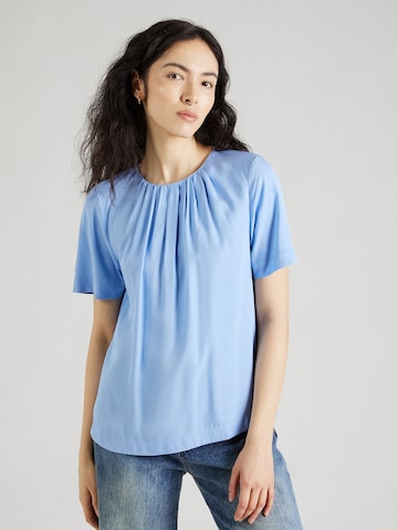 s.Oliver BLACK LABEL Bluse in Blau: predná strana