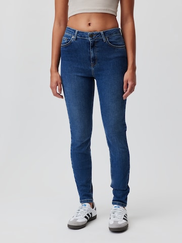 LeGer by Lena Gercke Skinny Fit Дънки 'Doriana' в синьо: отпред