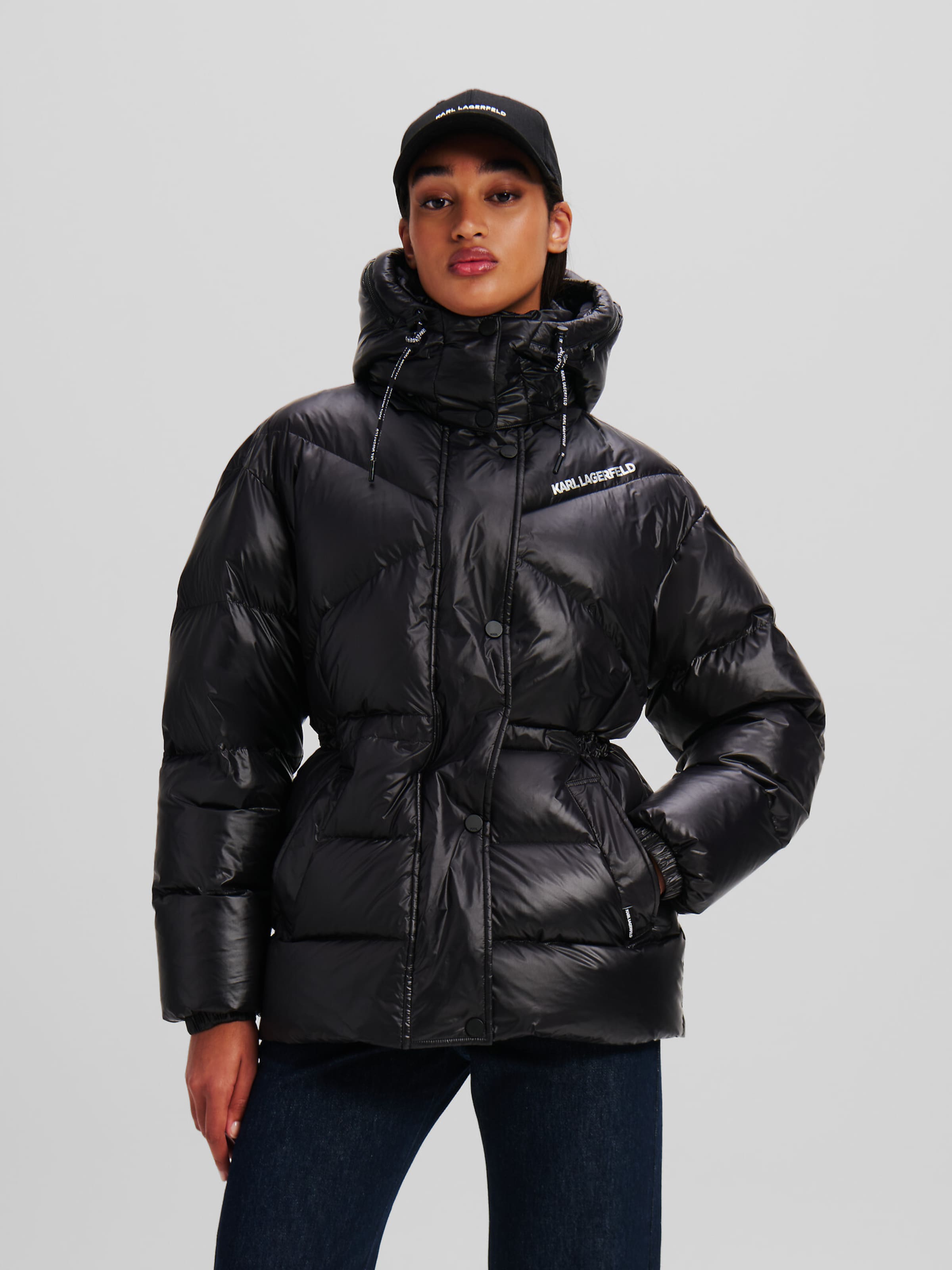 Karl lagerfeld coats hot sale