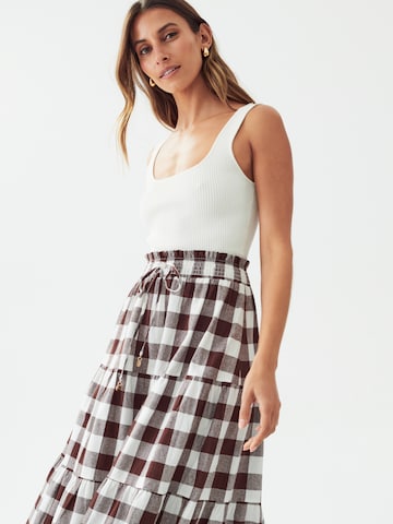 WillaSuknja 'Devin' - smeđa boja: stražnji dio