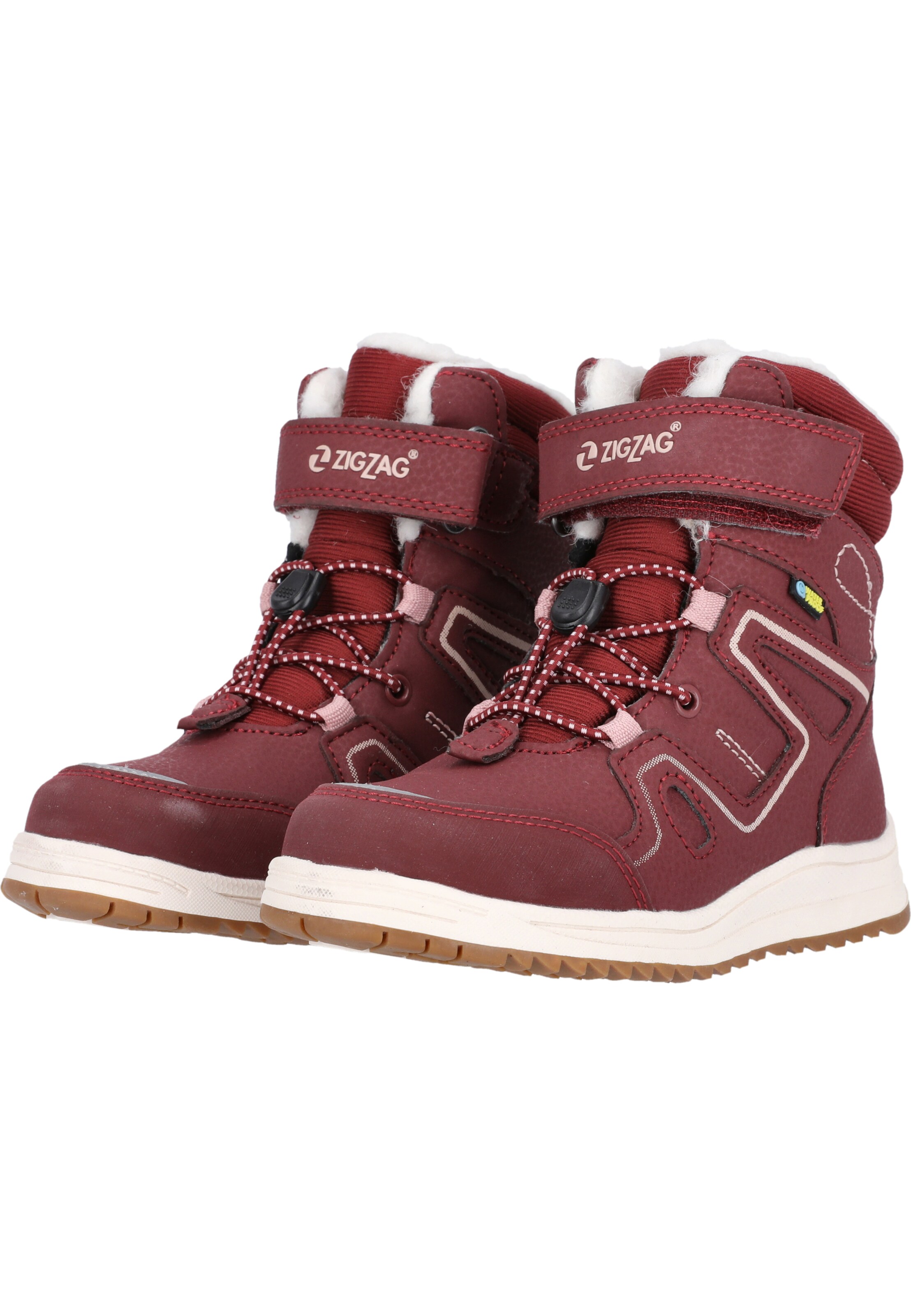 ZigZag Snow boots 'Rincet' in Red