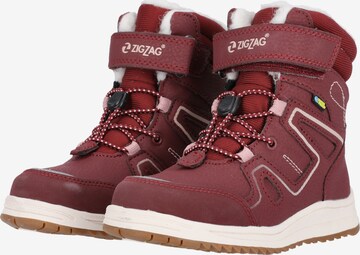 ZigZag Snow Boots 'Rincet' in Red