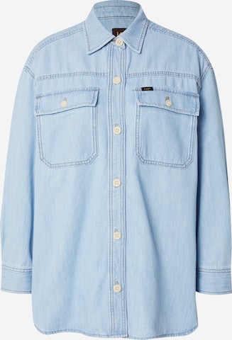 Lee Bluse in Blau: Vorderseite