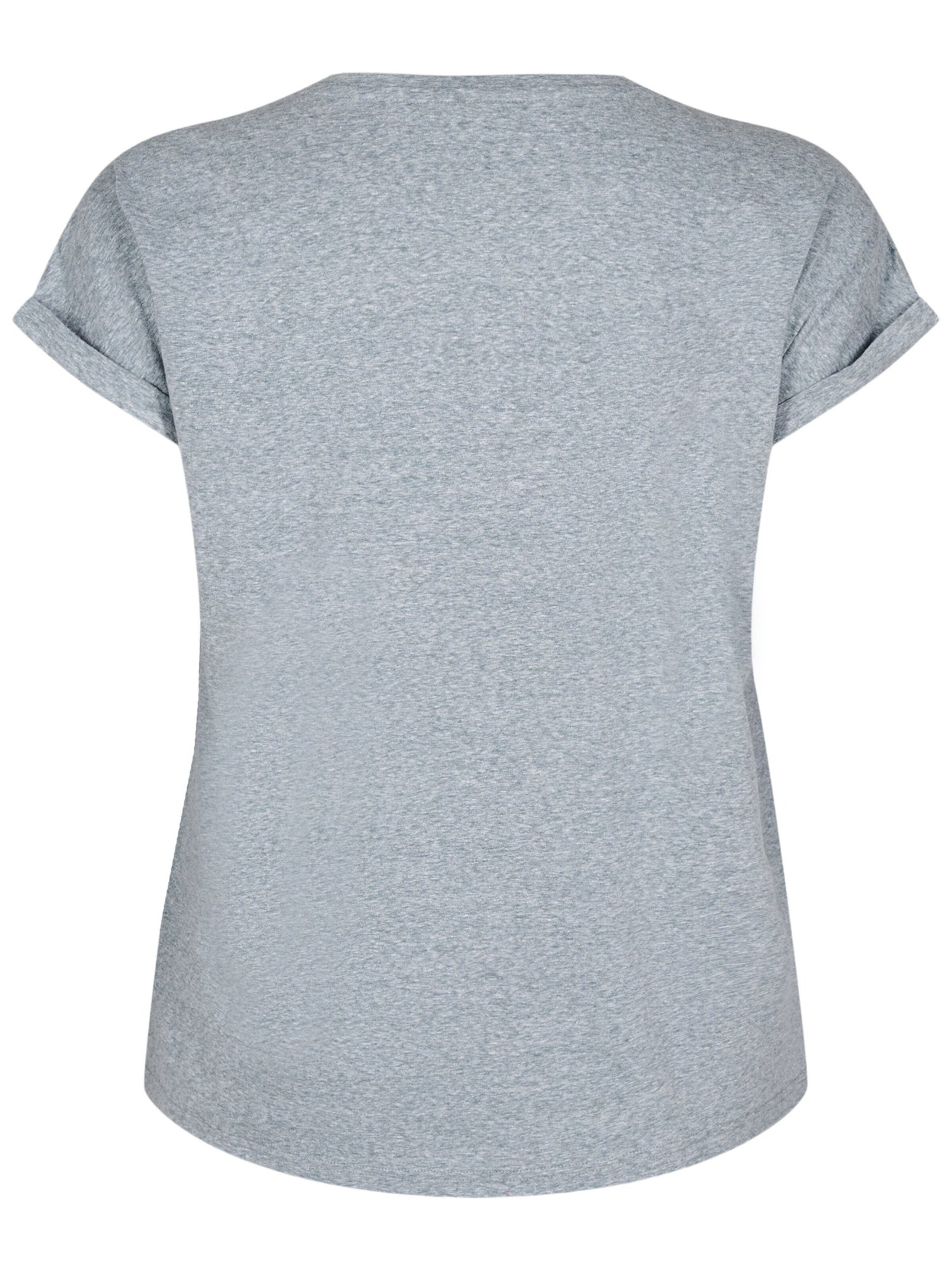 Zizzi Μπλουζάκι 'Vava' σε πράσινο