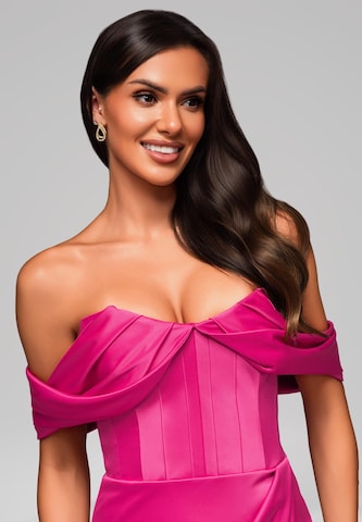 Ombre Evening dress 'Fabiola' in Pink