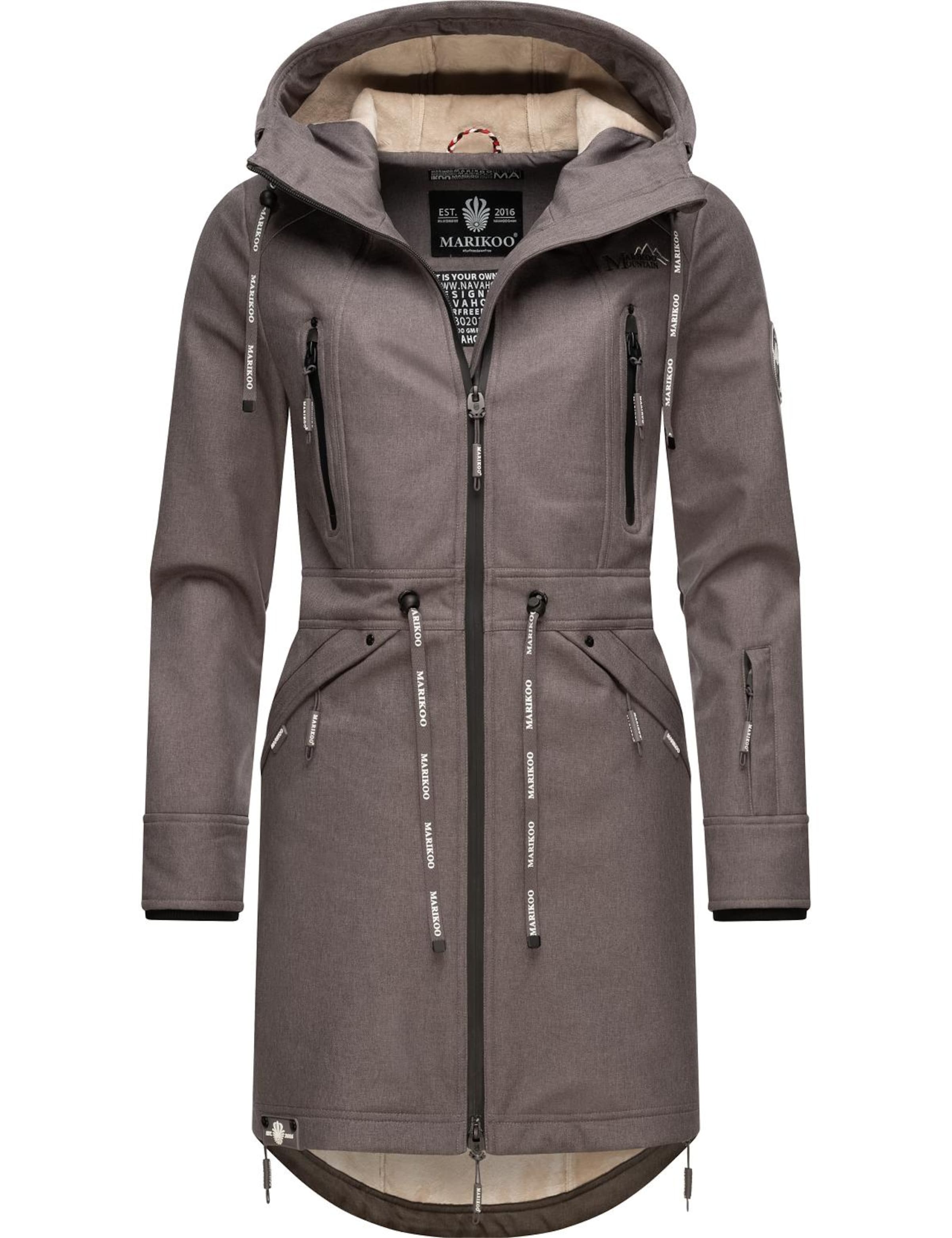 Parka di mezza stagione di MARIKOO in grigio