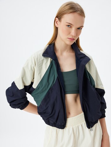 Koton Sweatvest in Blauw