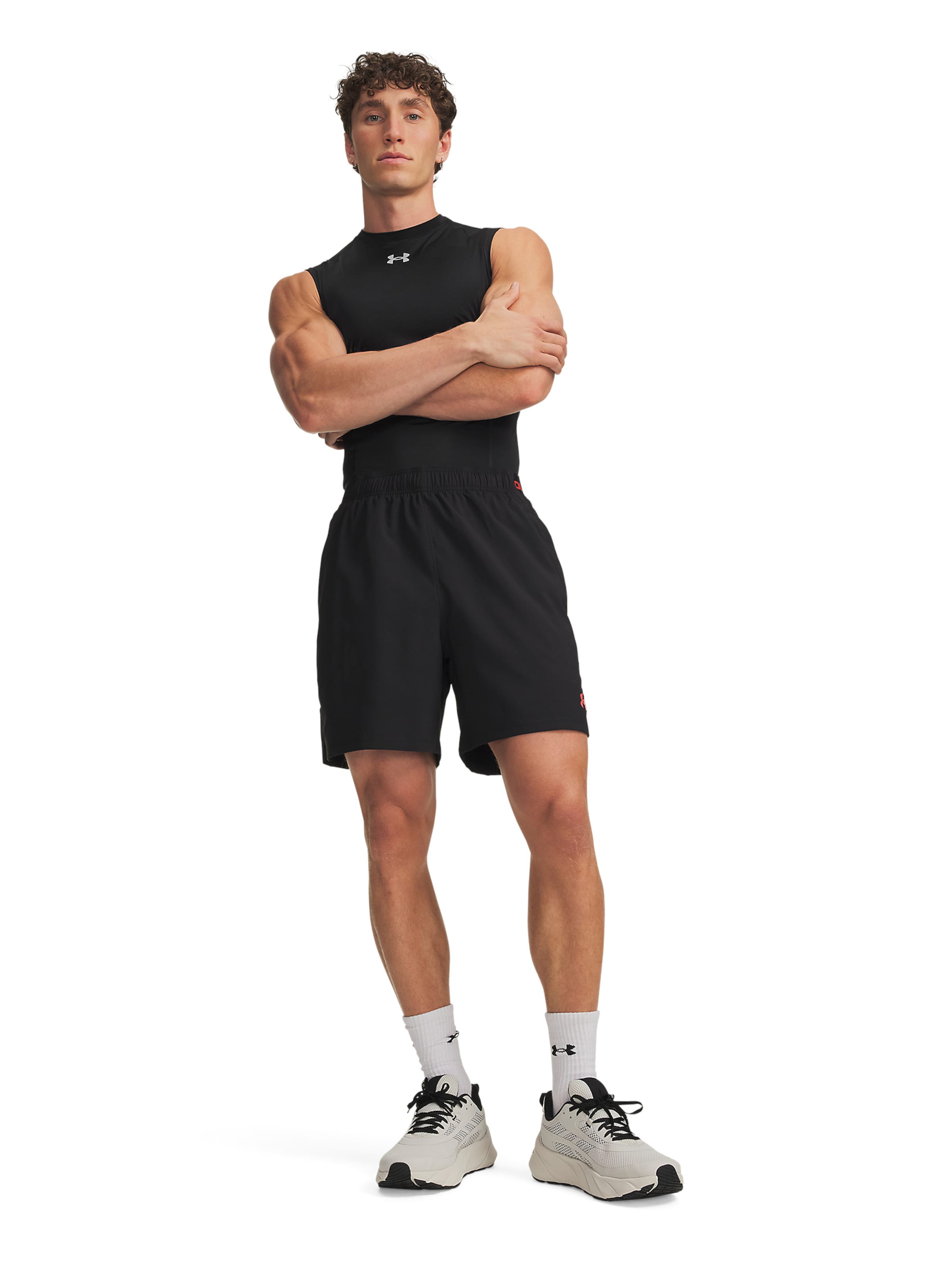 UNDER ARMOUR Regular Sportbroek in Zwart