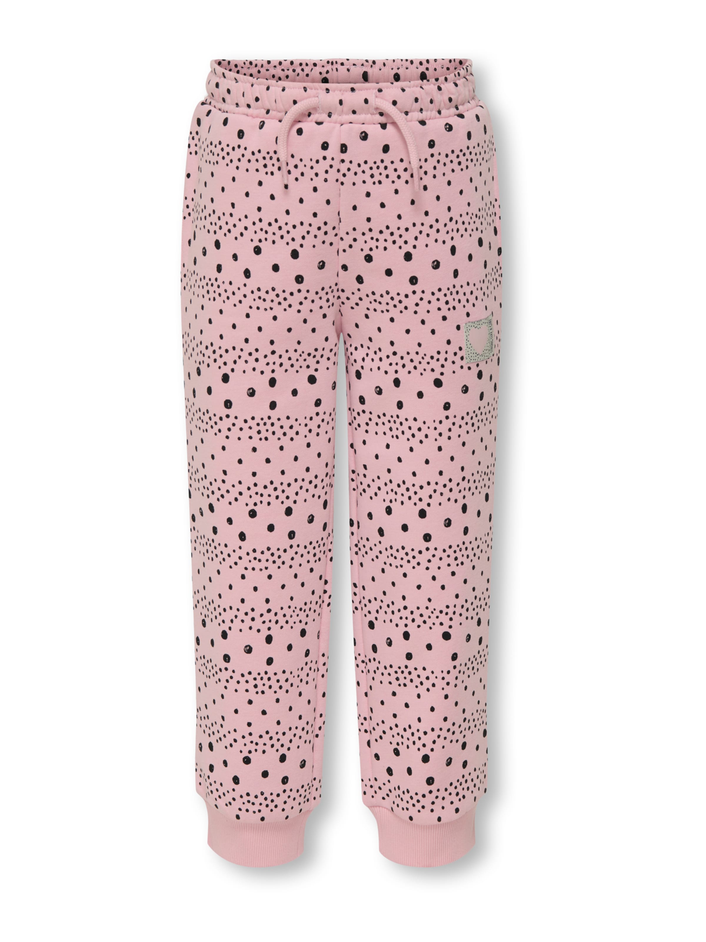Only Mini Tapered Trousers 'KMGAPPALOSA' in Pink: front