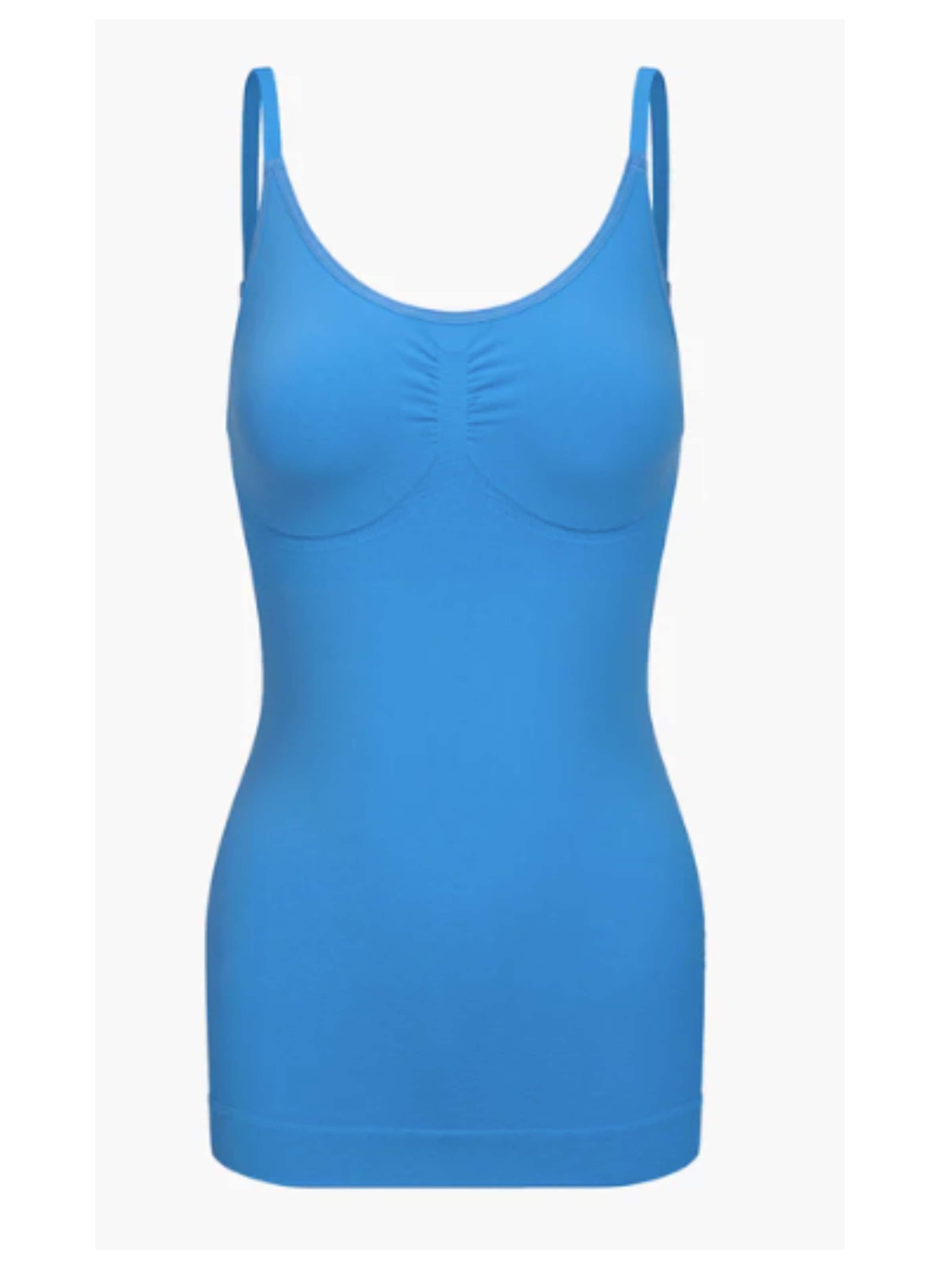 cfab (formerly creamy fabrics) Shapingtop 'Shaping Cami'‌‌‌‌‌‌‌‌‌‌ in Blau: Vorderseite