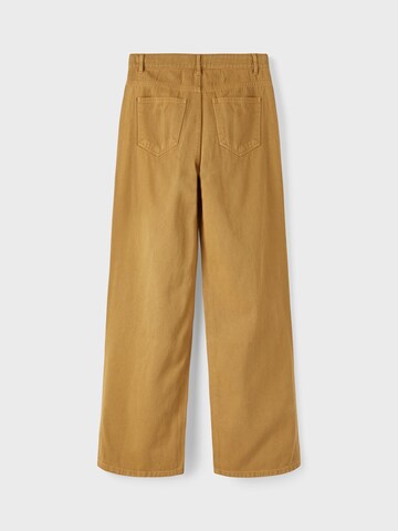 LMTD Wide leg Trousers 'ROLIZZA' in Yellow