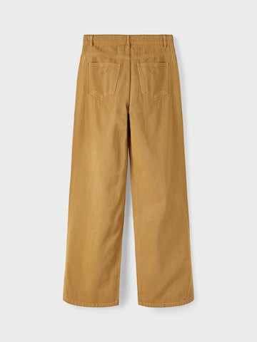 Wide Leg Pantalon 'ROLIZZA' LMTD en jaune